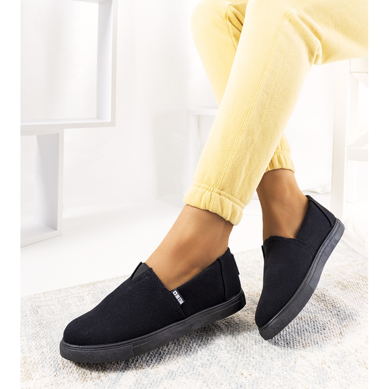 Baskets femme Big Star noires JJ274172 le noir 1 Baskets femme Big Star noires JJ274172 le noir 1