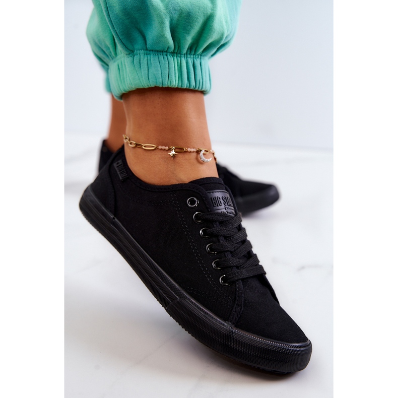 Baskets Basses Femme Big Star JJ274066 Noir le noir 1