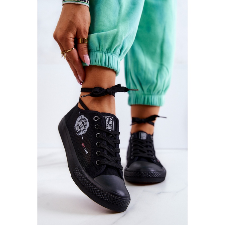 Baskets Femme Big Star JJ274A256 Baskets noires 1