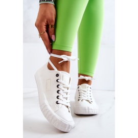 Baskets Classiques Femme Big Star JJ274493 Blanc blanche 1