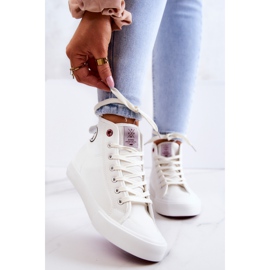 High Cross Jeans JJ2R4056C Baskets blanches pour femmes 1