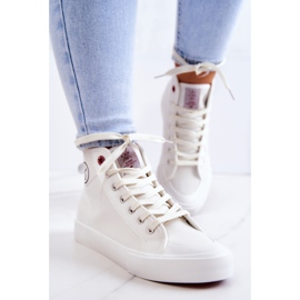 High Cross Jeans JJ2R4056C Baskets blanches pour femmes 2