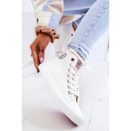 High Cross Jeans JJ2R4056C Baskets blanches pour femmes 6