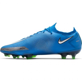 Chaussure de football Nike Phantom Gt Elite Fg M CK8439 400 bleu bleu 1