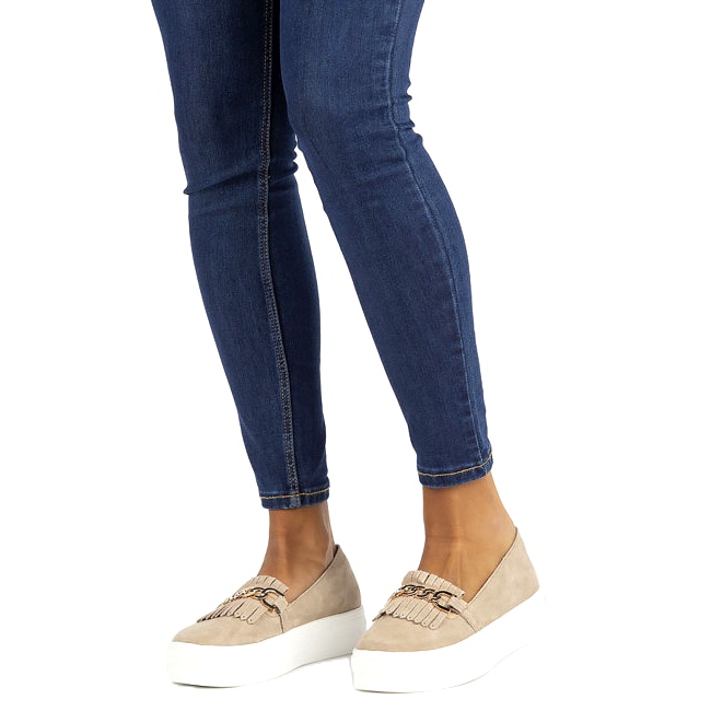 Chaussures en cuir pour femmes Lordsy Filippo DP3532 / 22 Beige 6 Chaussures en cuir pour femmes Lordsy Filippo DP3532 / 22 Beige 6