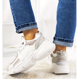 Baskets blanches Big Star HH274255 beige 2 Baskets blanches Big Star HH274255 beige 2