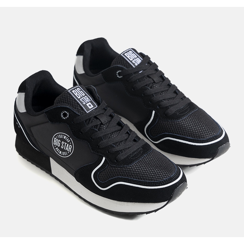 Baskets Homme Big Star JJ174140 Noir le noir 1