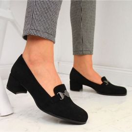 Chaussures bloc noires Sergio Leone SK332A le noir 2 Chaussures bloc noires Sergio Leone SK332A le noir 2