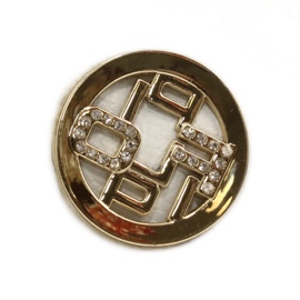 Chaussures de sport pour femmes attachées Filippo DP3547 / 22 WH GO Blanc doré 10