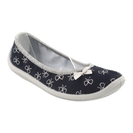 Ballerines enfant Befado avec nœud 980Y097 noir 1