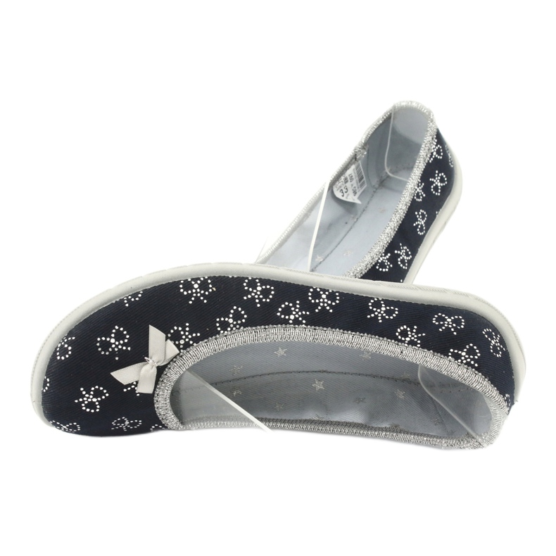 Ballerines enfant Befado avec nœud 980Y097 noir le noir 3