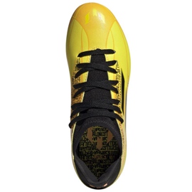 Chaussures de football Adidas X Speedflow Messi.3 Fg Jr GW7420 jaune jaunes 2