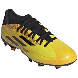 Chaussures de football Adidas X Speedflow Messi.3 Fg Jr GW7420 jaune jaunes 3