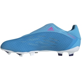Adidas X Speedflow.3 Ll Fg M GW7494 chaussures de football bleu bleu 1