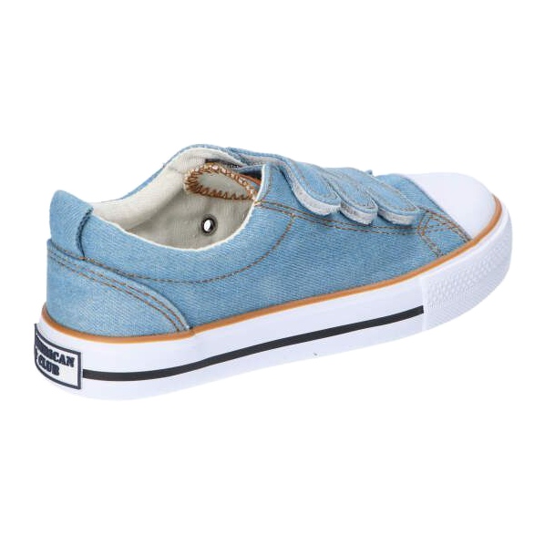 Baskets American Club LH73/22 en jean bleu 5