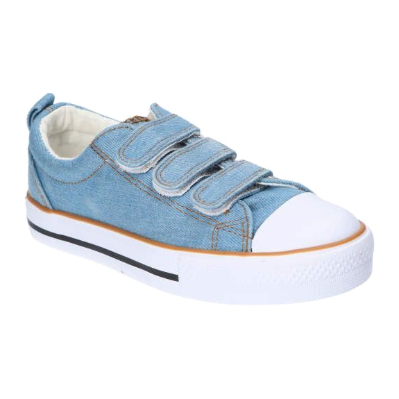 Baskets American Club LH73/22 en jean bleu 1