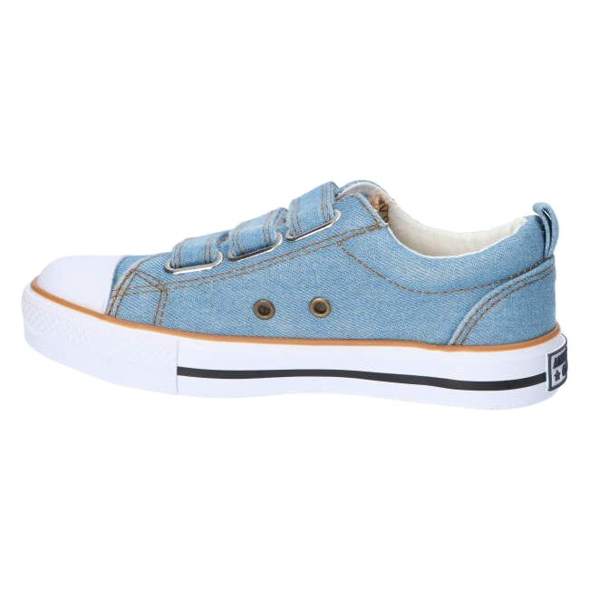 Baskets American Club LH73/22 en jean bleu 4