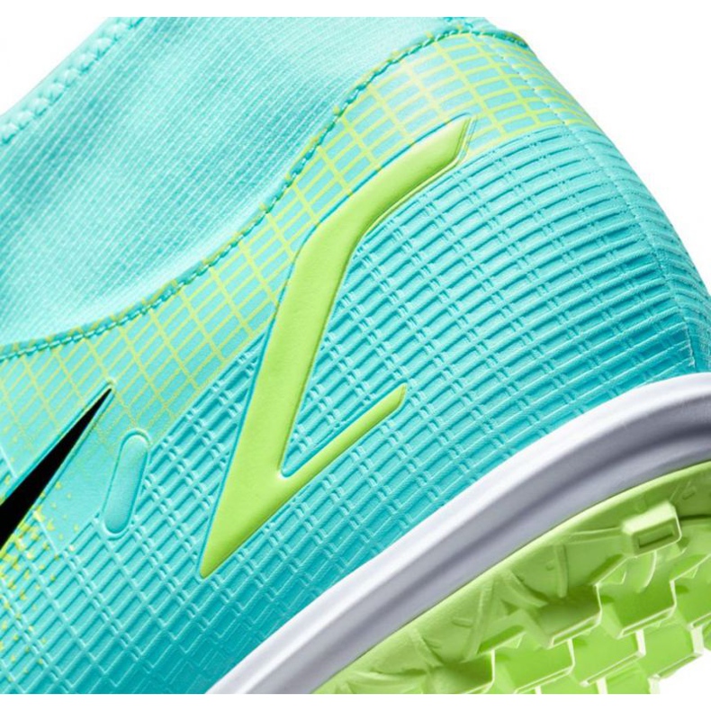 Nike Mercurial Superfly 8 Academy Tf M CV0953 403 chaussures de football bleu 4