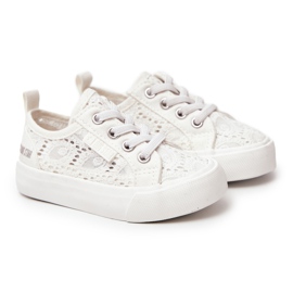 Baskets Ajourées Big Star JJ374134 Blanc 4