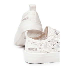 Baskets Ajourées Big Star JJ374134 Blanc 5