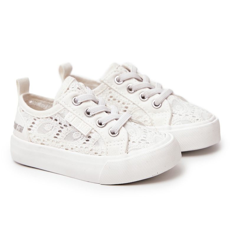 Baskets Ajourées Big Star JJ374134 Blanc blanche 7