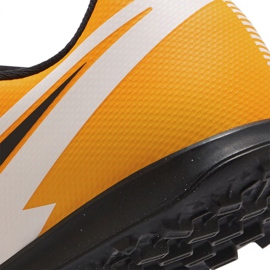 Nike Mercurial Vapor 13 Club Tf Jr AT8177 801 chaussures de football multicolore jaune 5