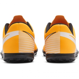 Nike Mercurial Vapor 13 Club Tf Jr AT8177 801 chaussures de football multicolore jaune 6