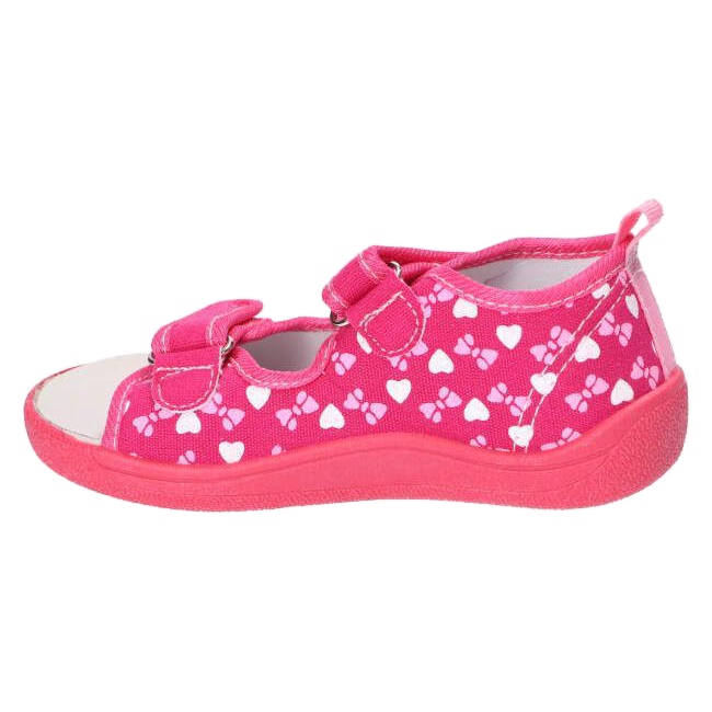 American Club Sandales américaines slippers, empiècement cuir TEN19/22 Rose 2