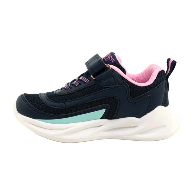 Chaussures de sport fille American Club HL58/22, bleu marine 1
