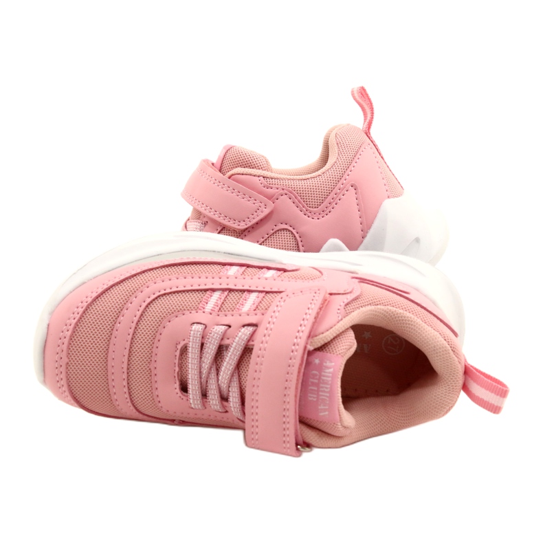 Chaussures de sport fille American Club HL58/22, roses 4 Chaussures de sport fille American Club HL58/22, roses 4