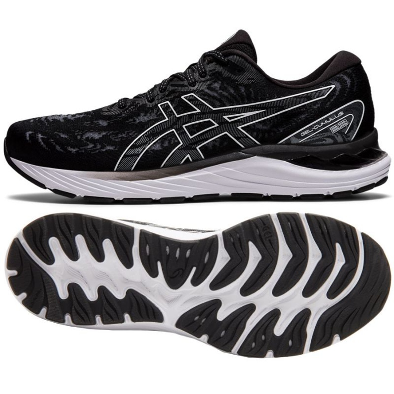 Asics Gel-Cumulus 23 M 1011B012 001 chaussures de course noir 1