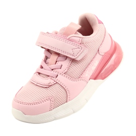 Chaussures de sport fille American Club ES72/22 rose 3
