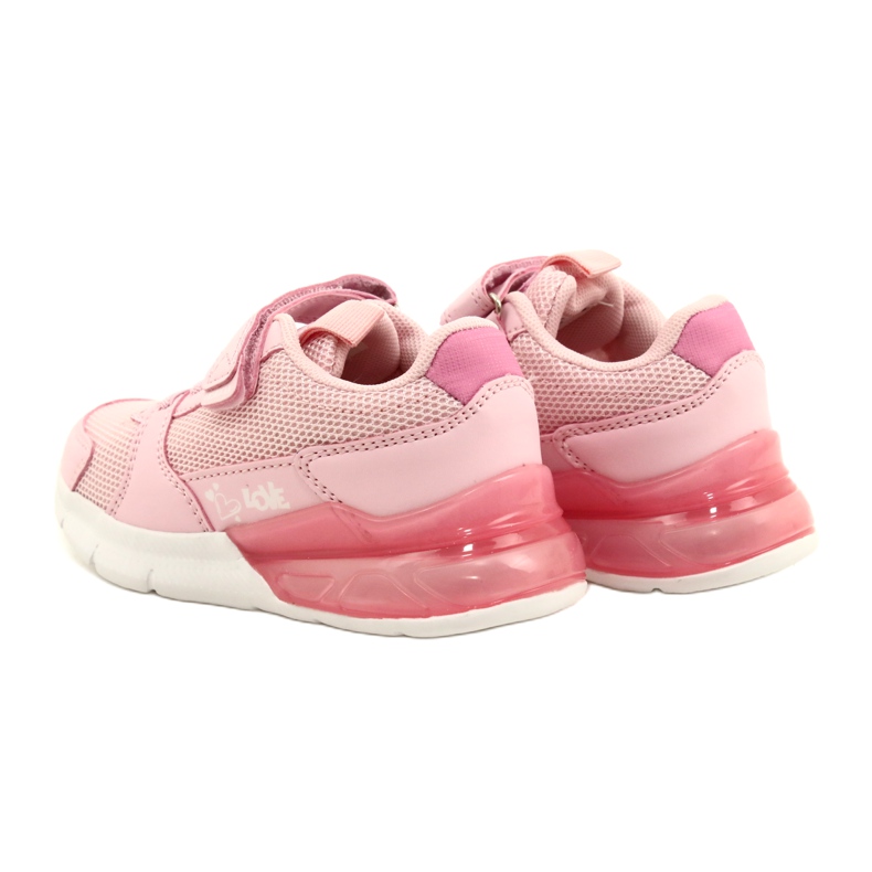 Chaussures de sport fille American Club ES72/22 rose 5