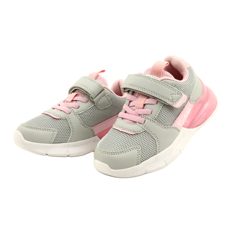 Sport fille American Club ES72/22, gris et rose 2