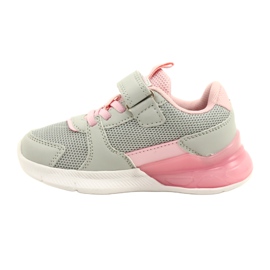 Sport fille American Club ES72/22, gris et rose 1