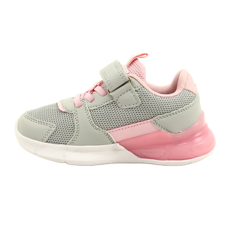 Sport fille American Club ES72/22, gris et rose 1