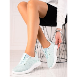 TRENDI Bottes menthe clair bleu 1