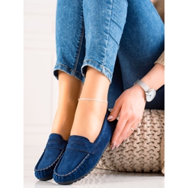 TRENDI Mocassins classiques bleu 2