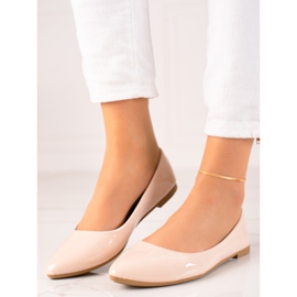 Seastar Ballerines Laquées Beiges 2