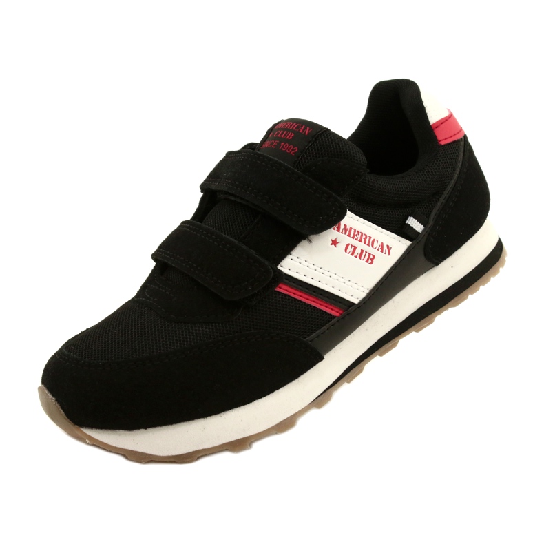 Chaussures de sport noir Black American Club ES90 / 22 le noir 3