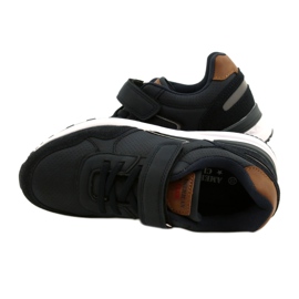 Chaussures de sport American Club AA16/22 bleu marine 4
