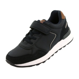 Chaussures de sport American Club AA16/22 bleu marine 3