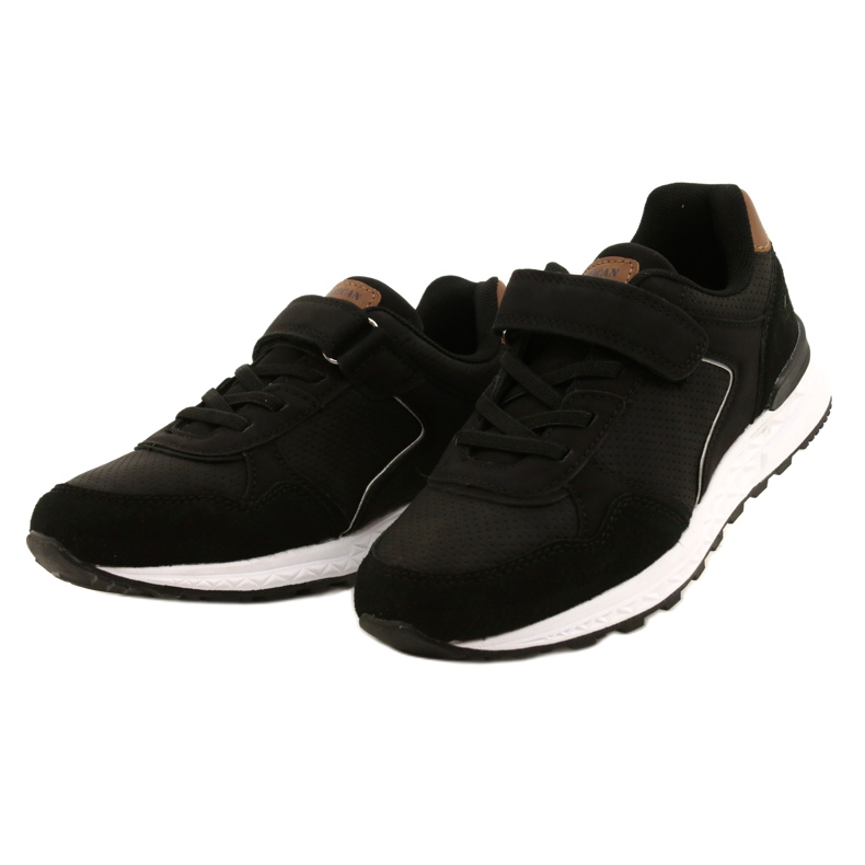 American Club AA16 / 22 Chaussures de sport noir le noir 2