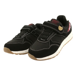American Club Chaussures de sport américaines à Velcro ES86/22 noires le noir 3