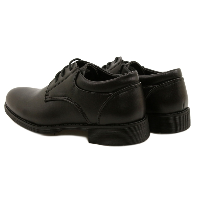 American Club Chaussures de communion formelles pour enfants KOM36 / 22 noir 4