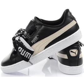 Puma Basket Heart W 364082 01 le noir 1