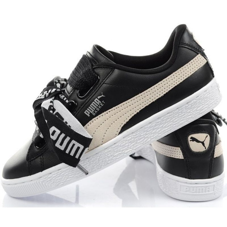 Puma Basket Heart W 364082 01 noir 1