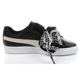 Puma Basket Heart W 364082 01 le noir 3