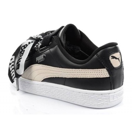 Puma Basket Heart W 364082 01 le noir 4