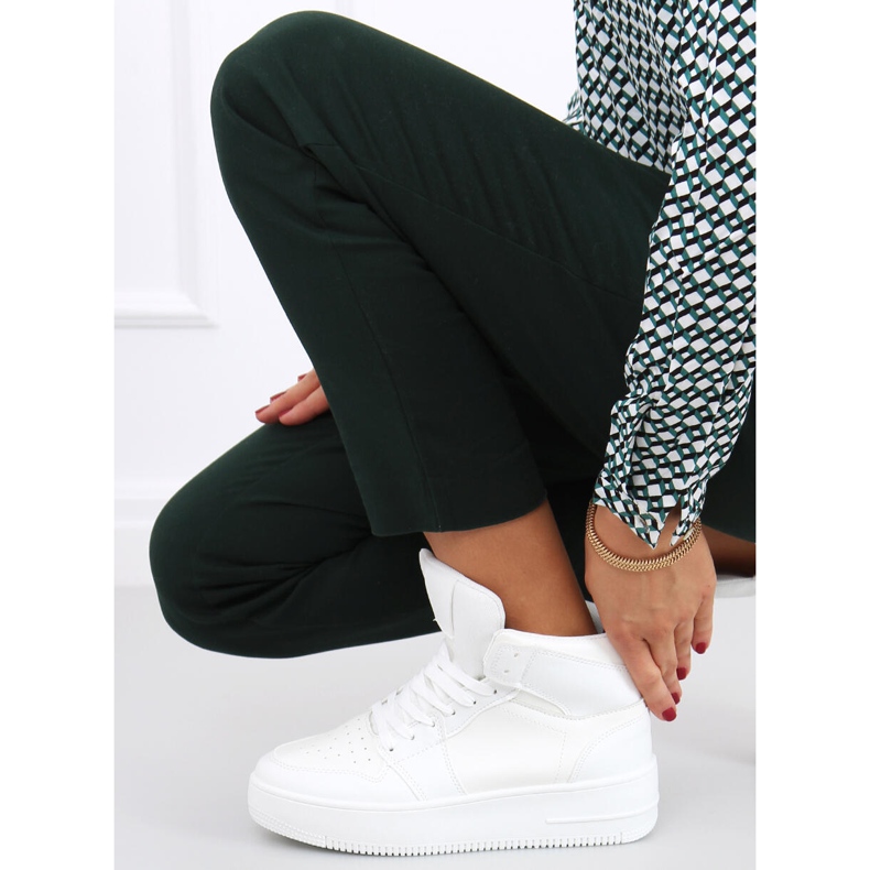 Rocha Baskets montantes blanches 1